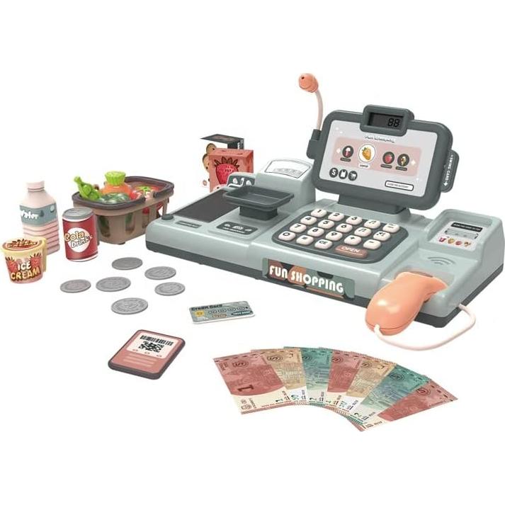 Caja Registradora de Juguete Valesan con 25 Accesorios