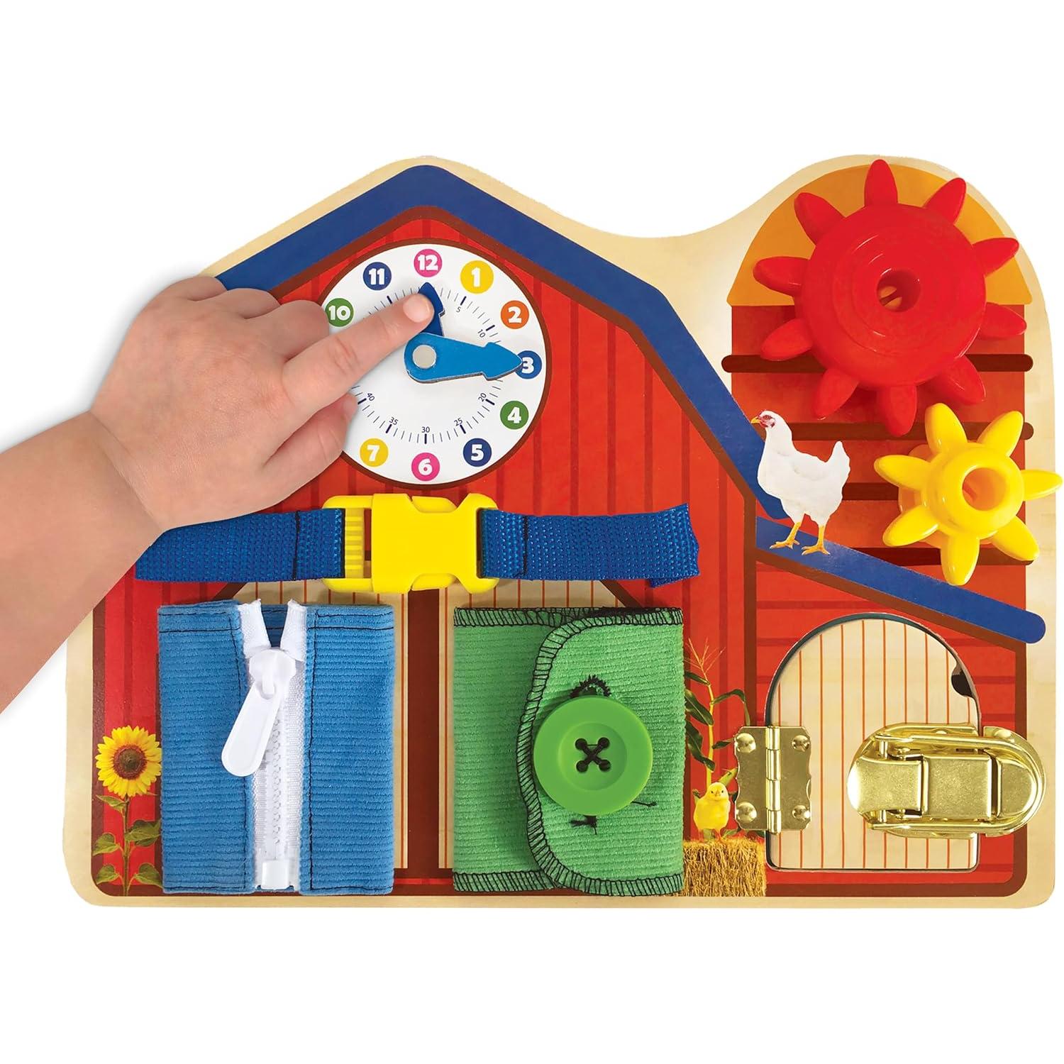 Tablero Ocupado de Madera Julian & Luca 31x23 cm para Niños
