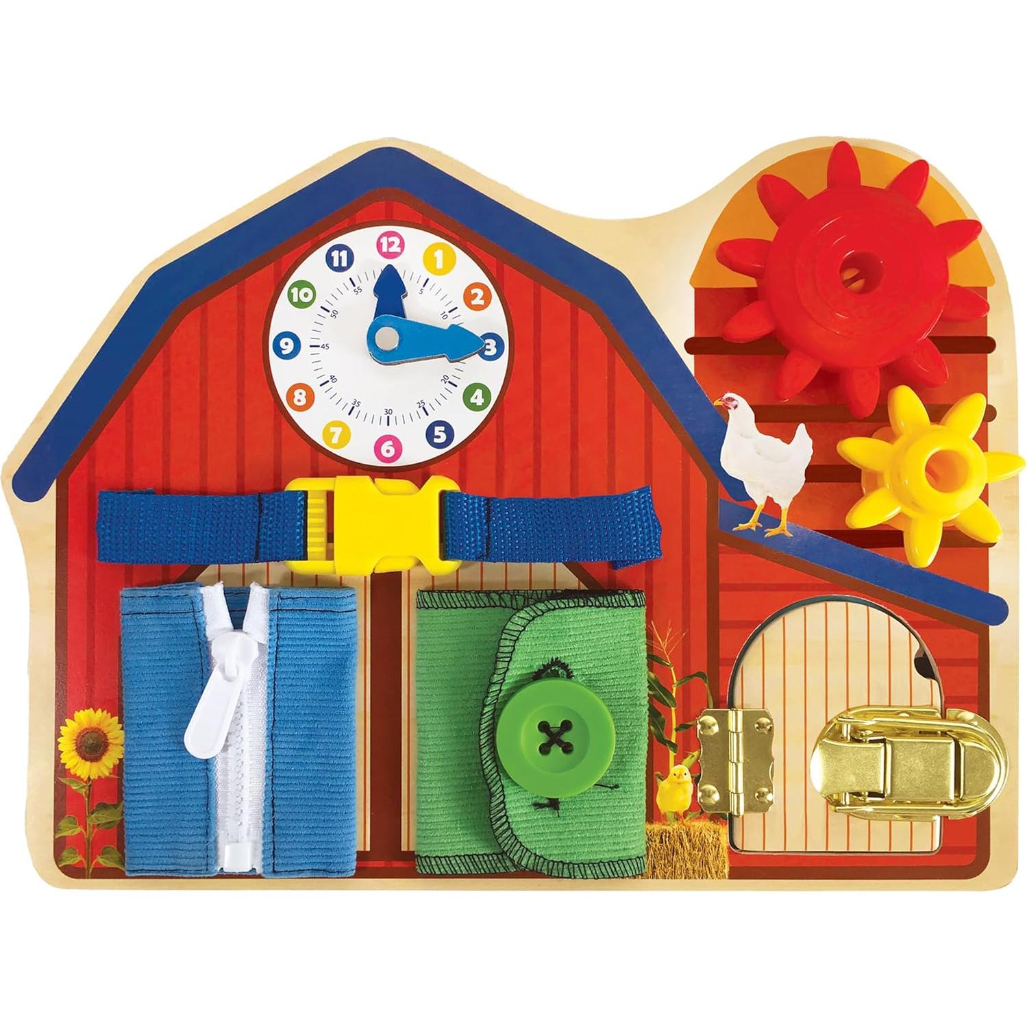 Tablero Ocupado de Madera Julian & Luca 31x23 cm para Niños