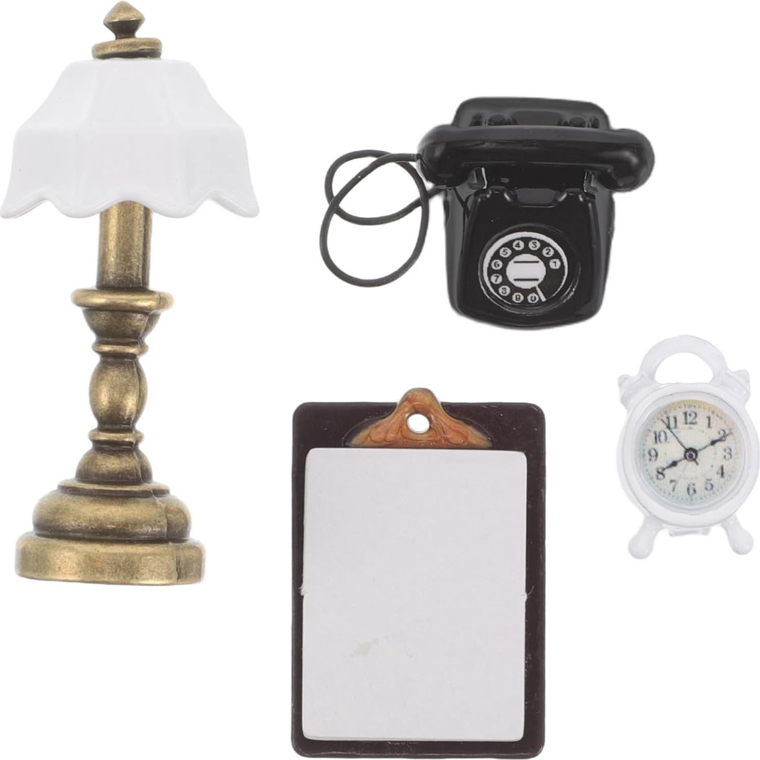 Lámpara miniatura TOYANDONA para casa de muñecas LED