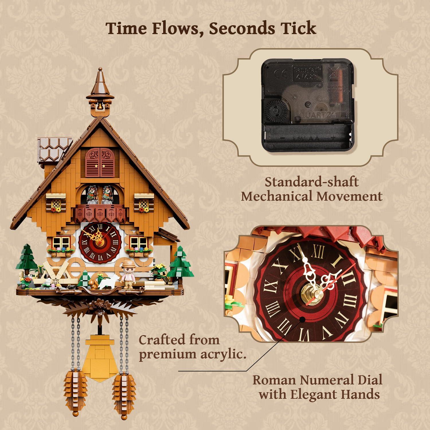 Reloj de Cuckoo PANTASY 85027 Mecánico Vintage 30.5x59.2cm