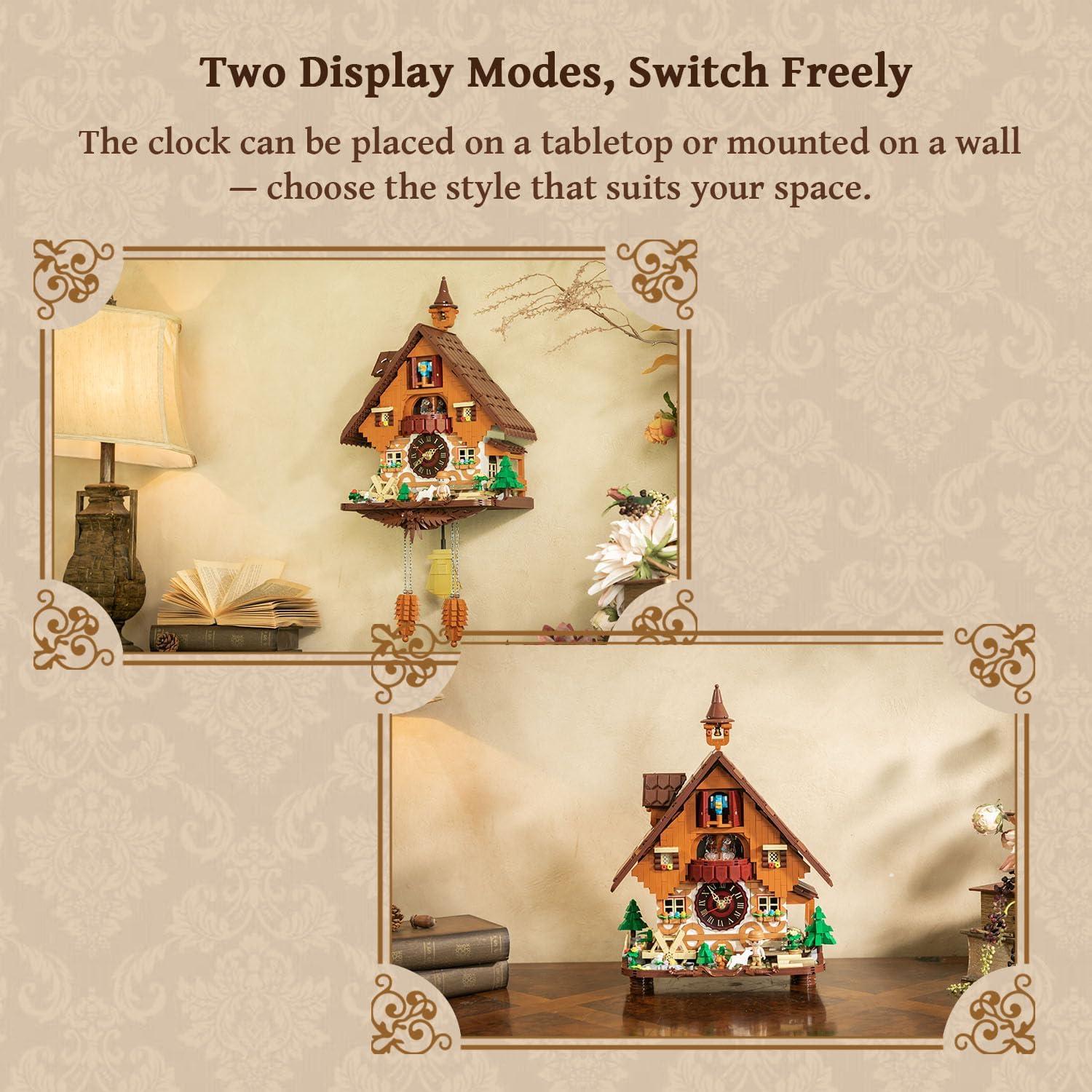 Reloj de Cuckoo PANTASY 85027 Mecánico Vintage 30.5x59.2cm