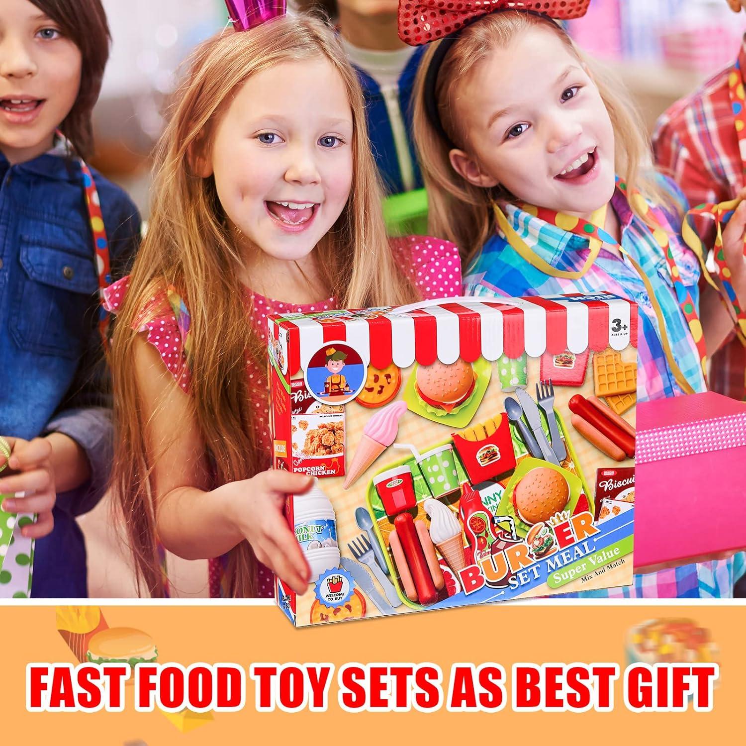 Conjunto de Juguetes de Comida Falsa Zomiboo 32x26 cm