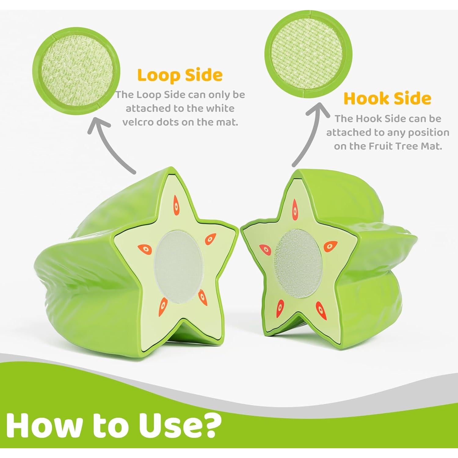 Juego de Comida de Cocina para Niños con Alfombrilla de Fieltro