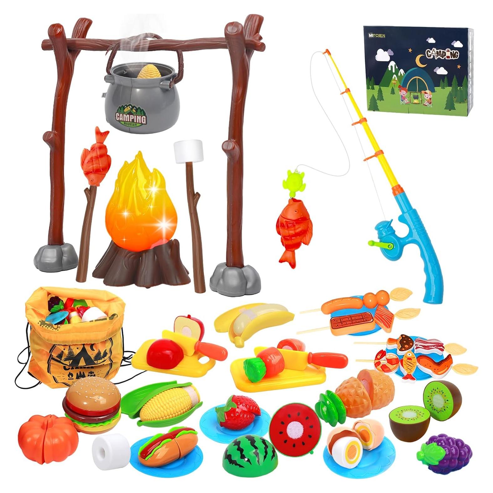 Set de Camping para Niños Mitcien - Juguetes Educativos 40 Piezas