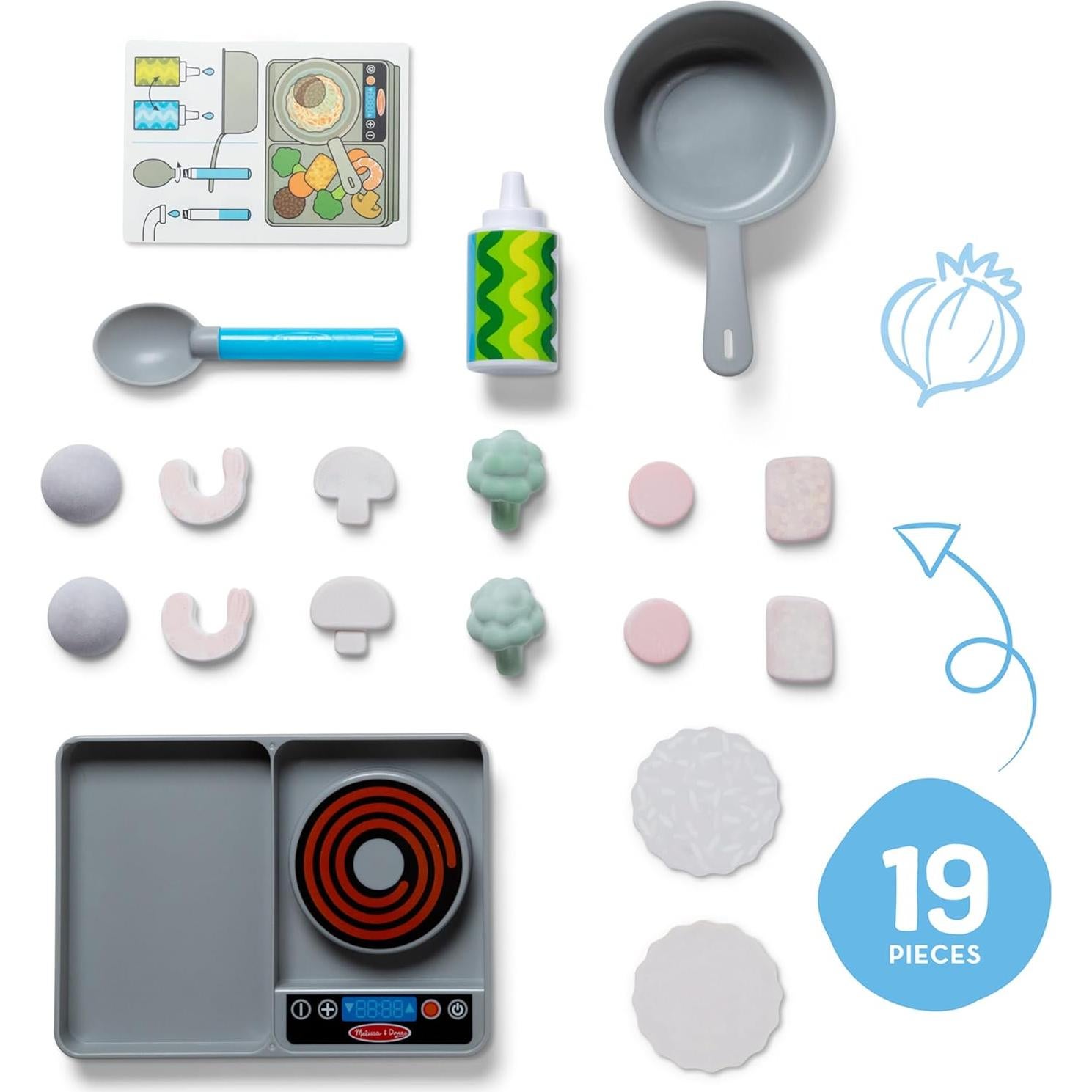 Juego de Cocina Melissa & Doug Simmer & Stir 3+ Años