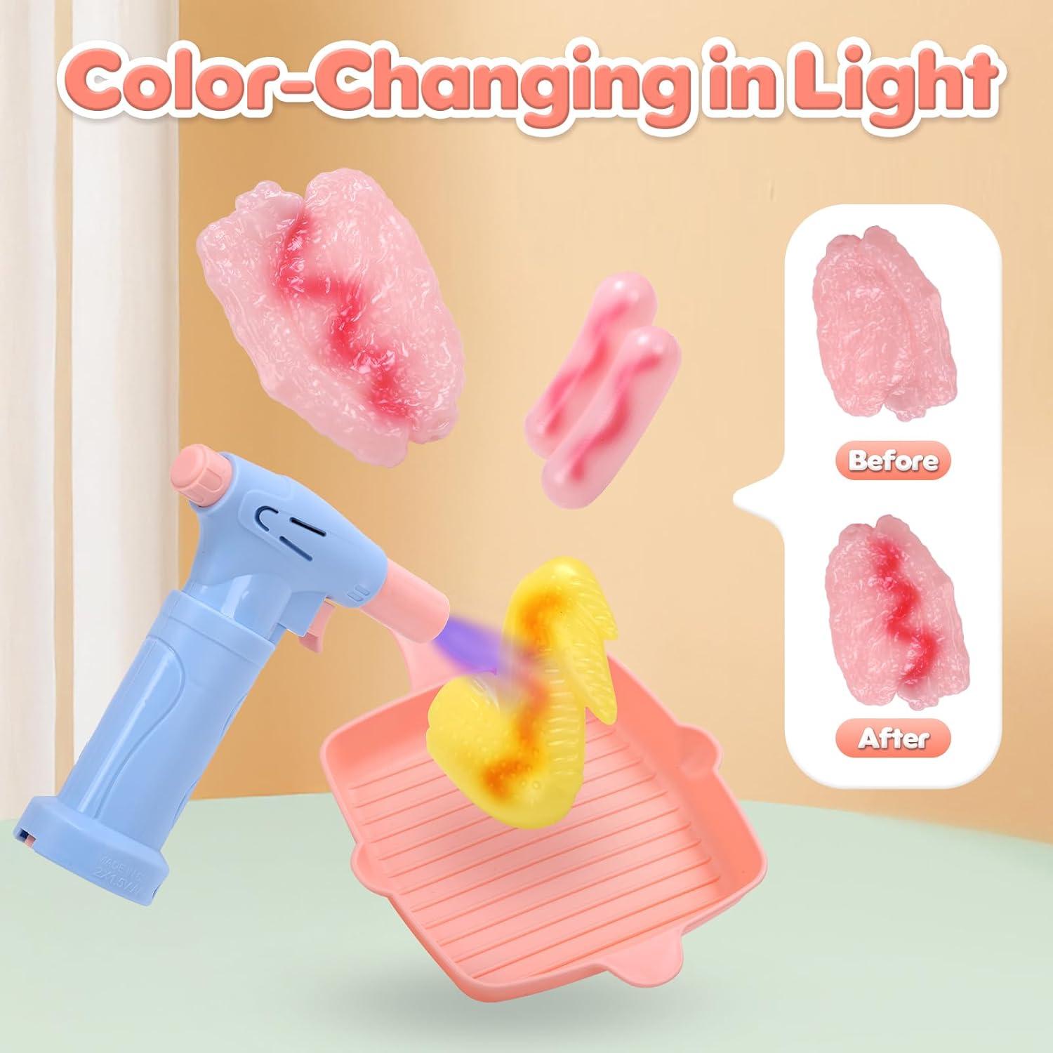 Set de Parrilla BBQ CUTE STONE Rosa para Niños 3+ Años