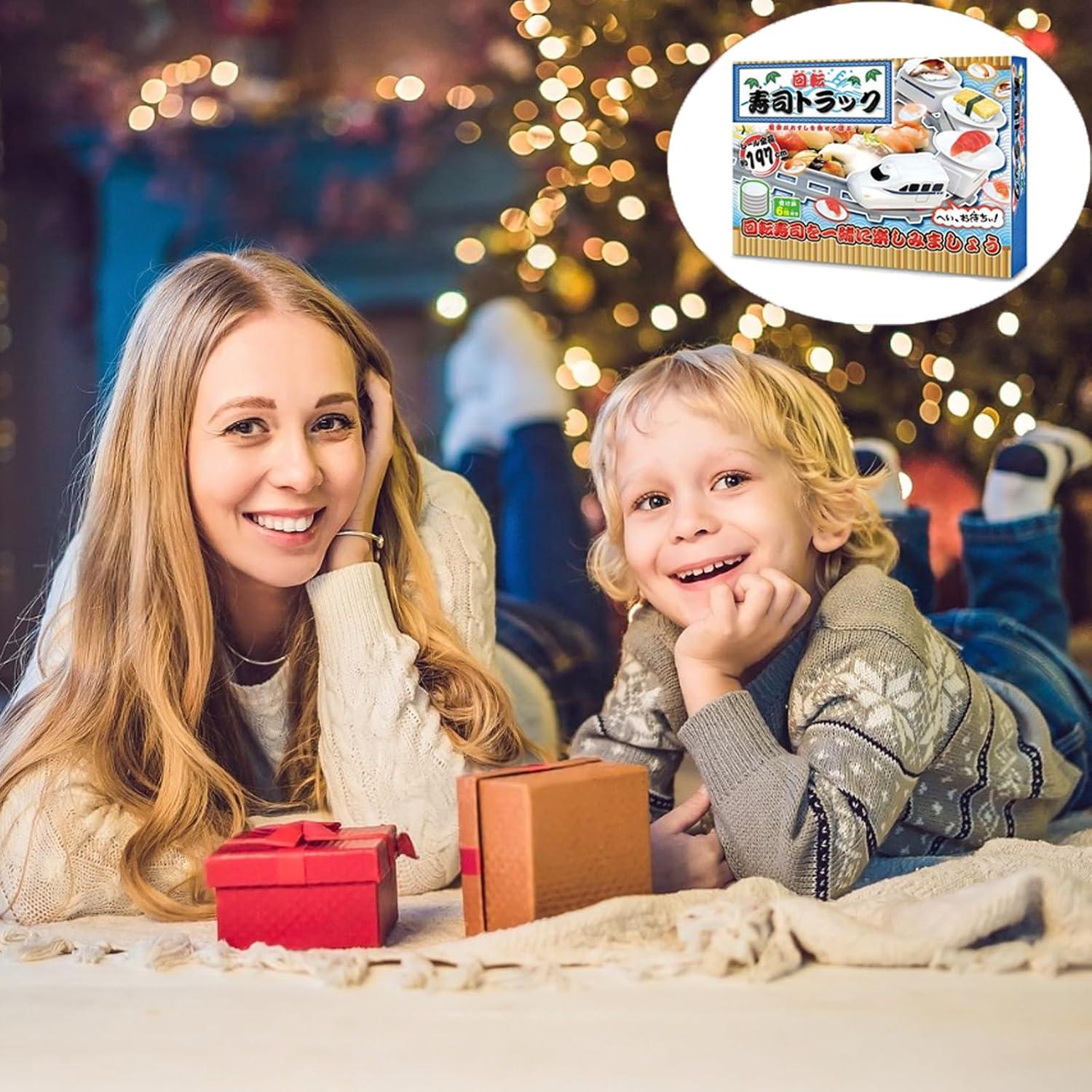 Tren de Sushi Eléctrico Apettoey con Bandejas y Vías