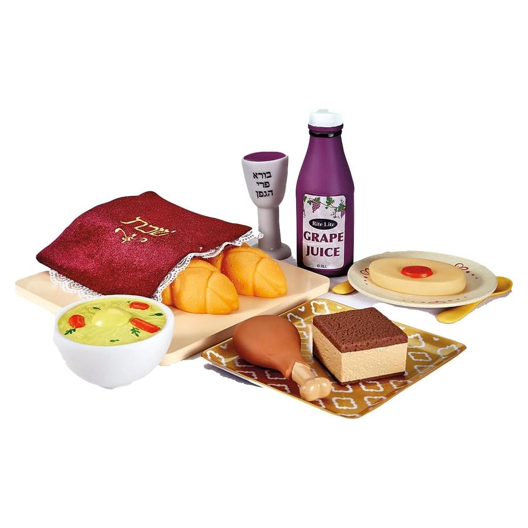 Juego de Comida de Shabbat Rite Lite - 7 Piezas Educativas