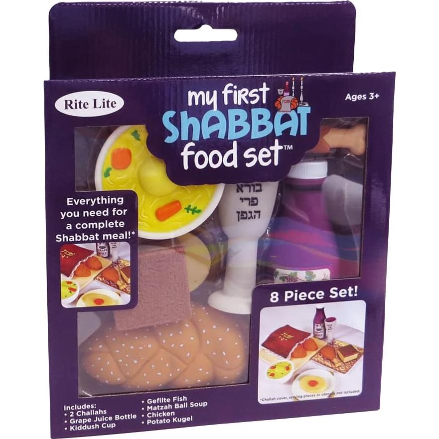 Juego de Comida de Shabbat Rite Lite - 7 Piezas Educativas