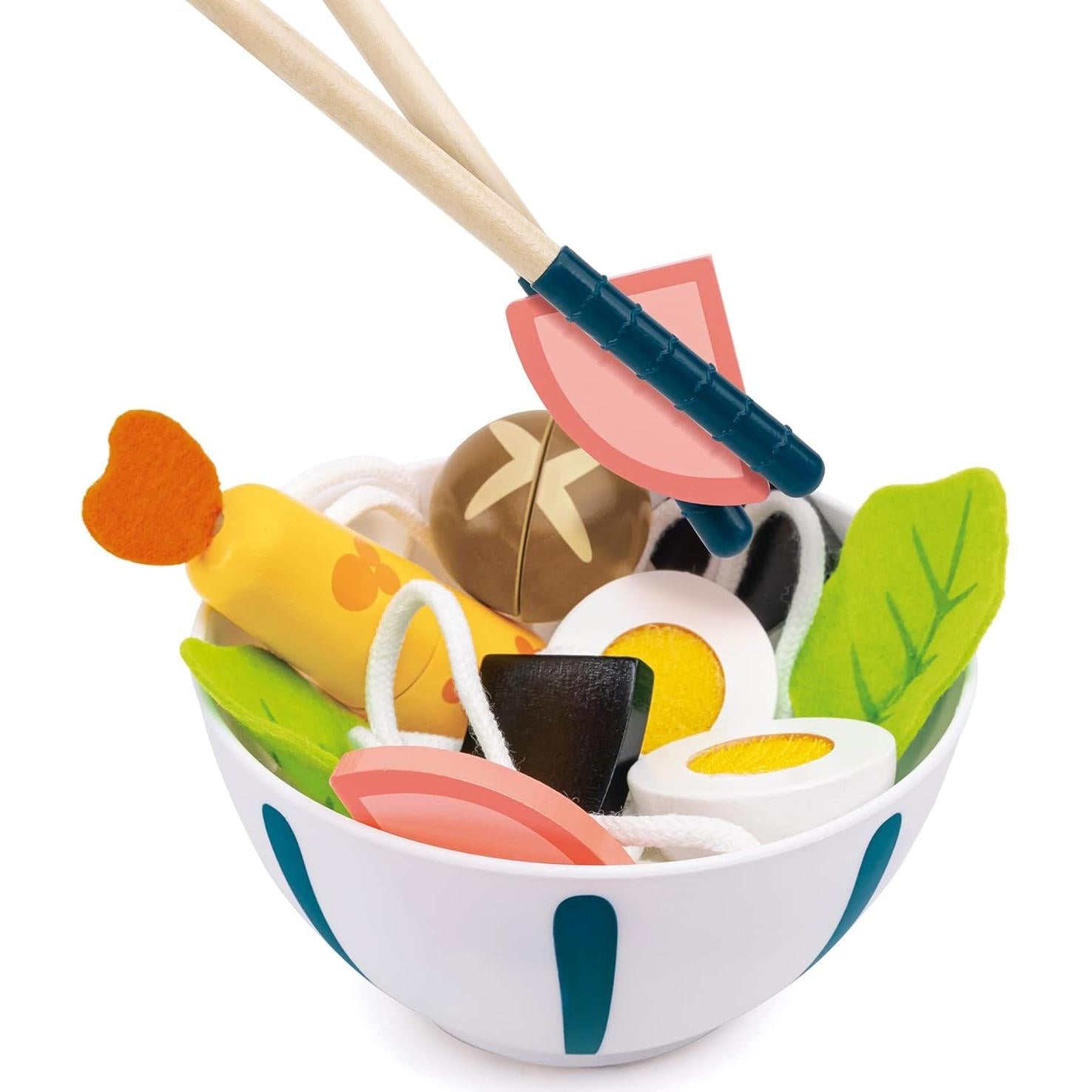 Set de Juguete de Comida Udon Hape E3196 para Niños 3+