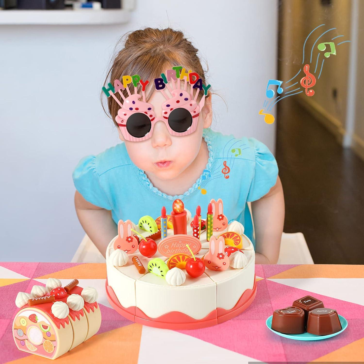 Juego de Comida de Pastel de Cumpleaños 85 Piezas LOVE LIFE