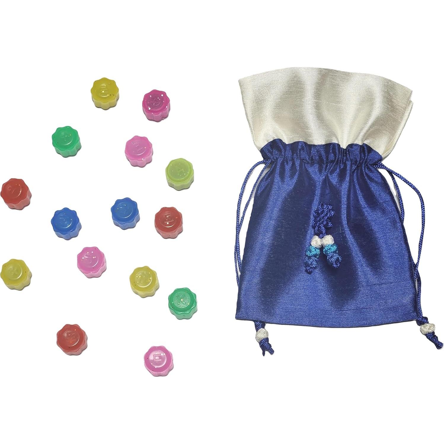 Juego de Piedras Gonggi Konggi 15 Piezas con Bolsa - Topnbling
