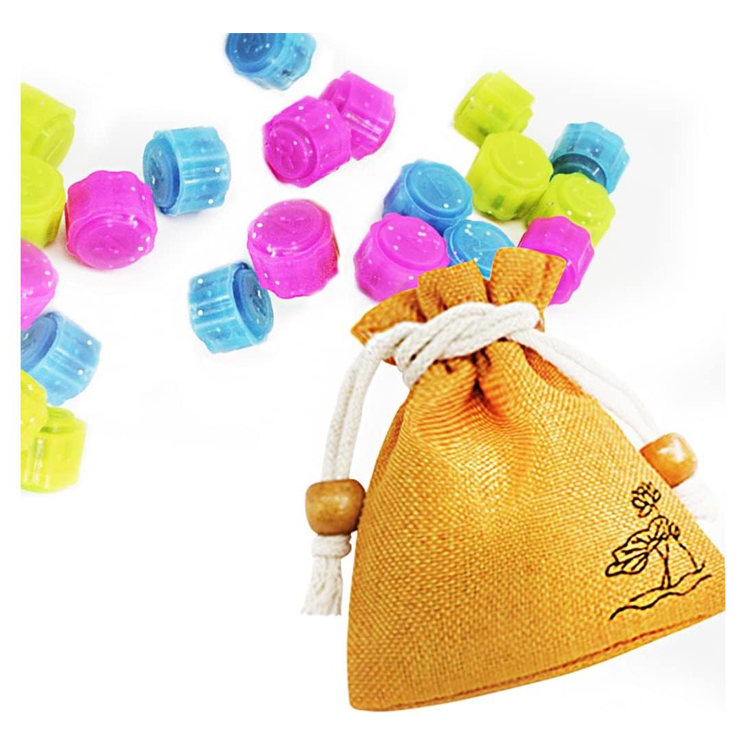 Juego de Jacks Coreano Gonggi KOREAC - 15 Piezas en Bolsa