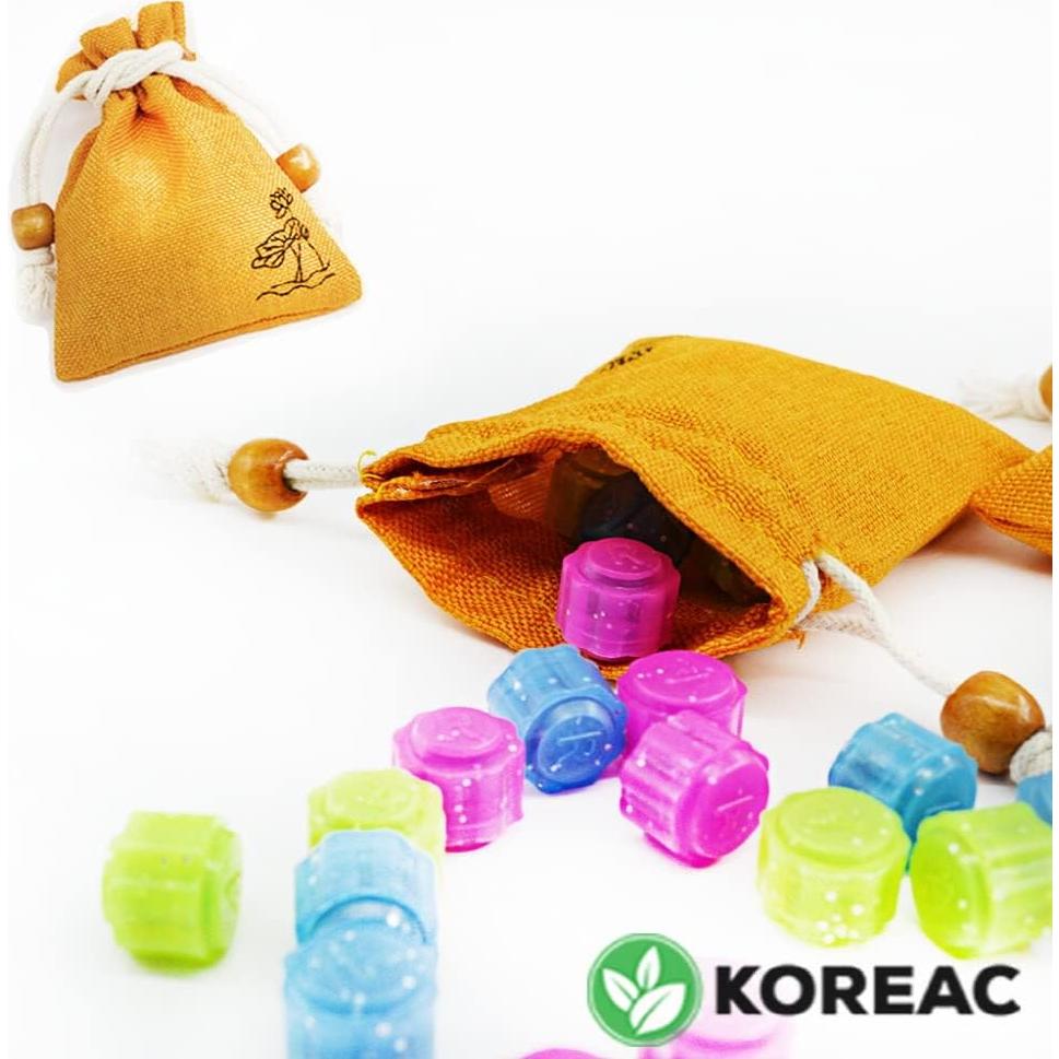 Juego de Jacks Coreano Gonggi KOREAC - 15 Piezas en Bolsa