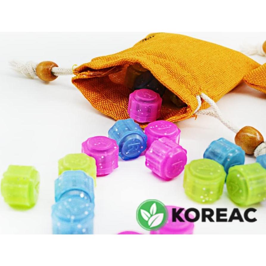 Juego de Jacks Coreano Gonggi KOREAC - 15 Piezas en Bolsa