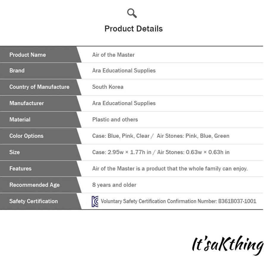 Juego de piedras Gonggi coreano It'saKthing - 10 Piezas