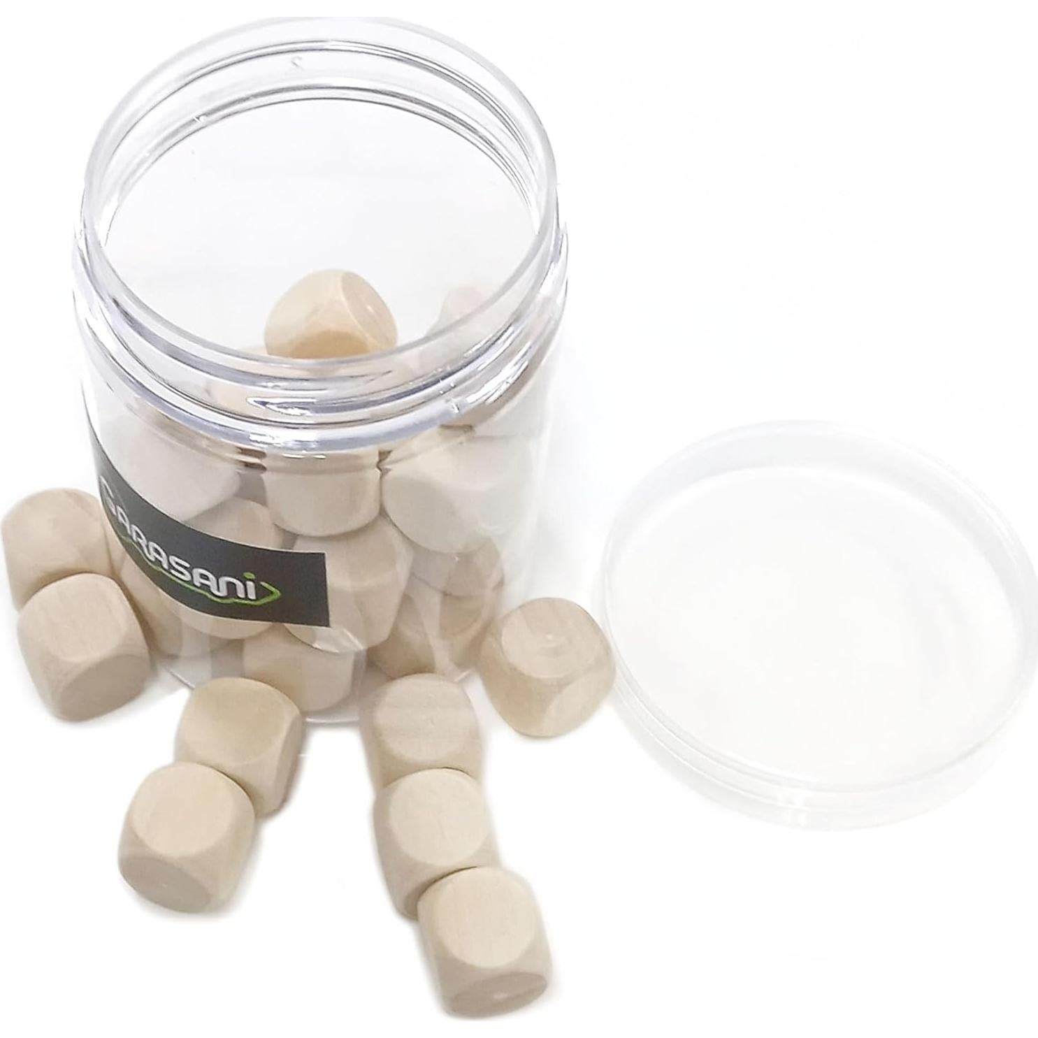 Juego de Jacks de Madera GARASANI - 30 Piezas para Niños