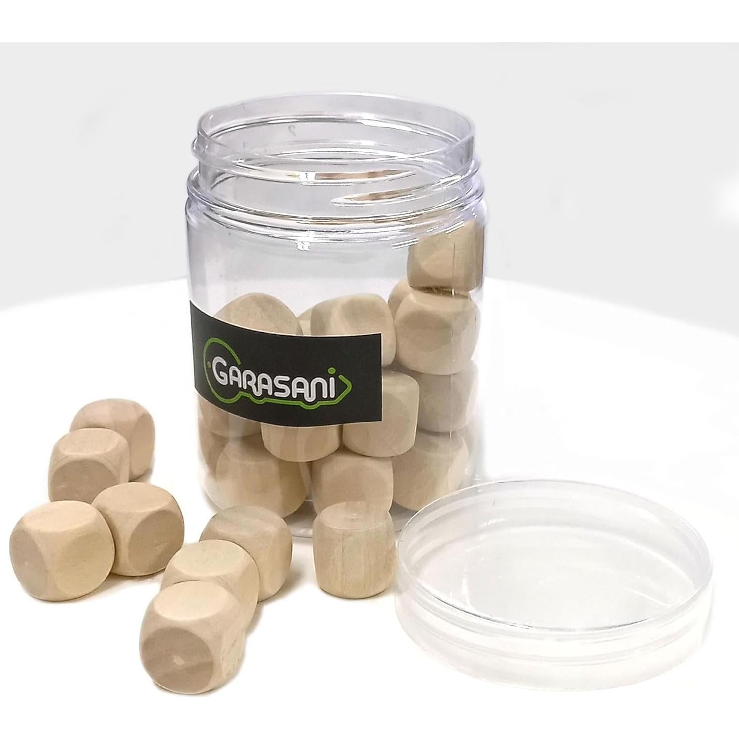 Juego de Jacks de Madera GARASANI - 30 Piezas para Niños