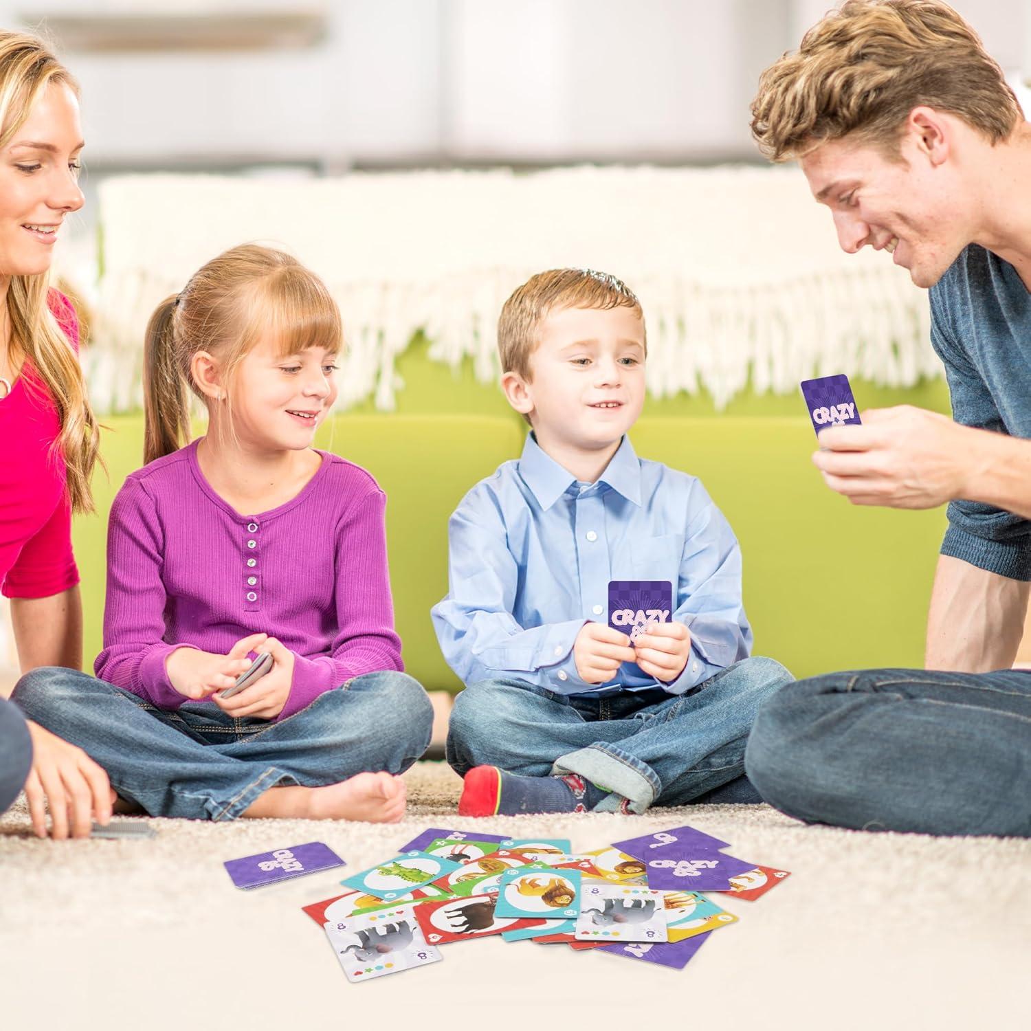 Juego de Cartas Divertido 6 en 1 Timenued para Niños