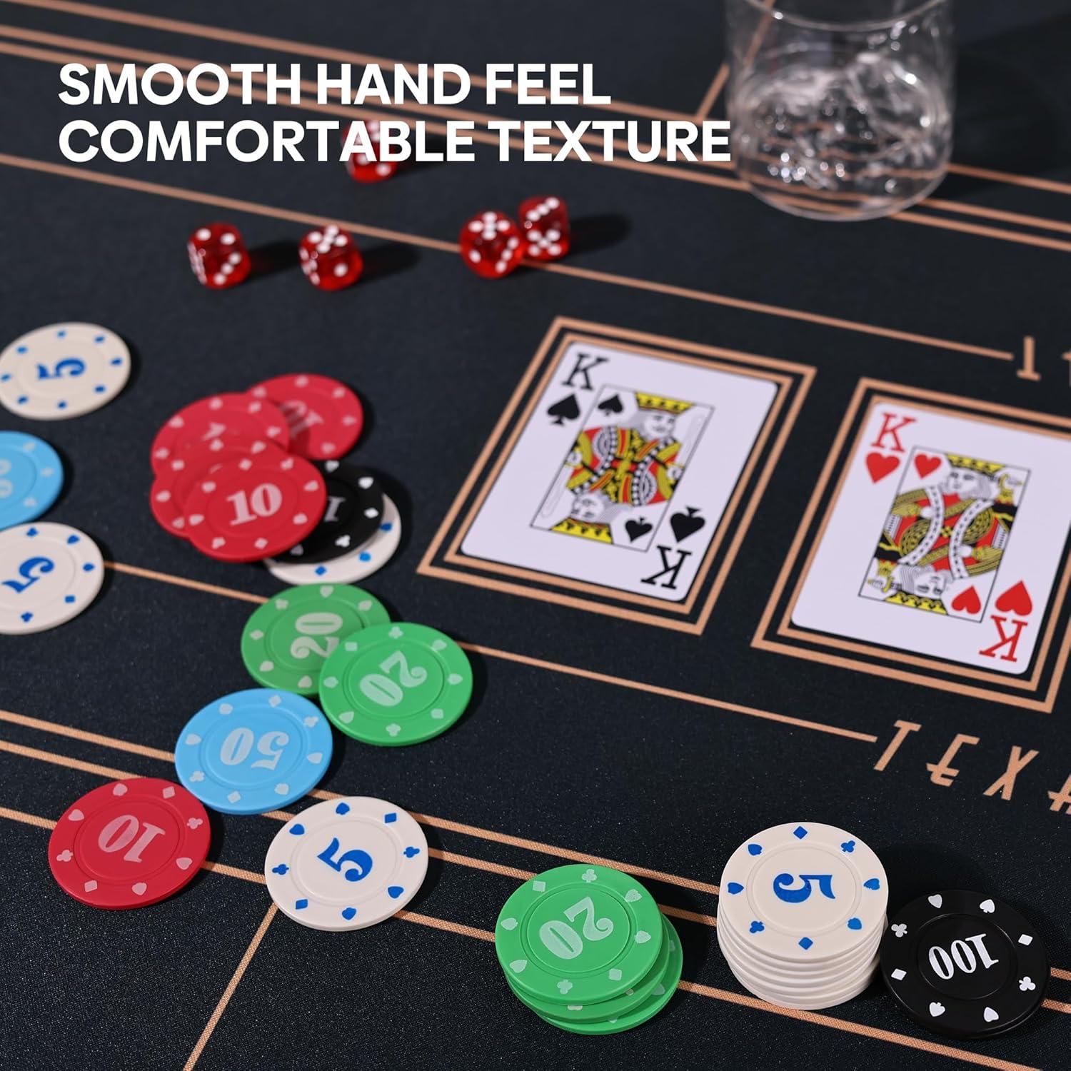 Juego de Fichas de Póker Sharkplay 100 Piezas con Caja