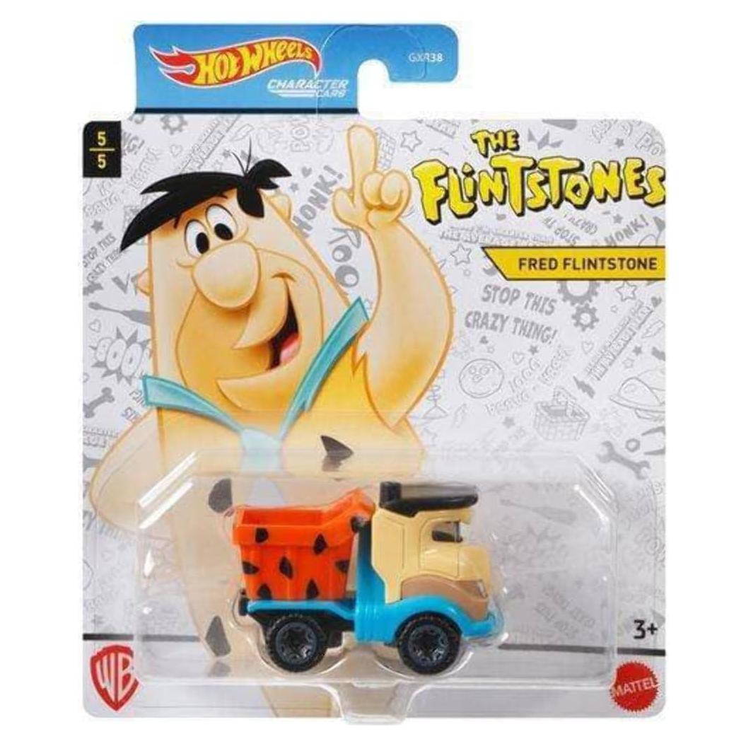 Hot Wheels Auto Coleccionable Fred Flintstone 1:64
