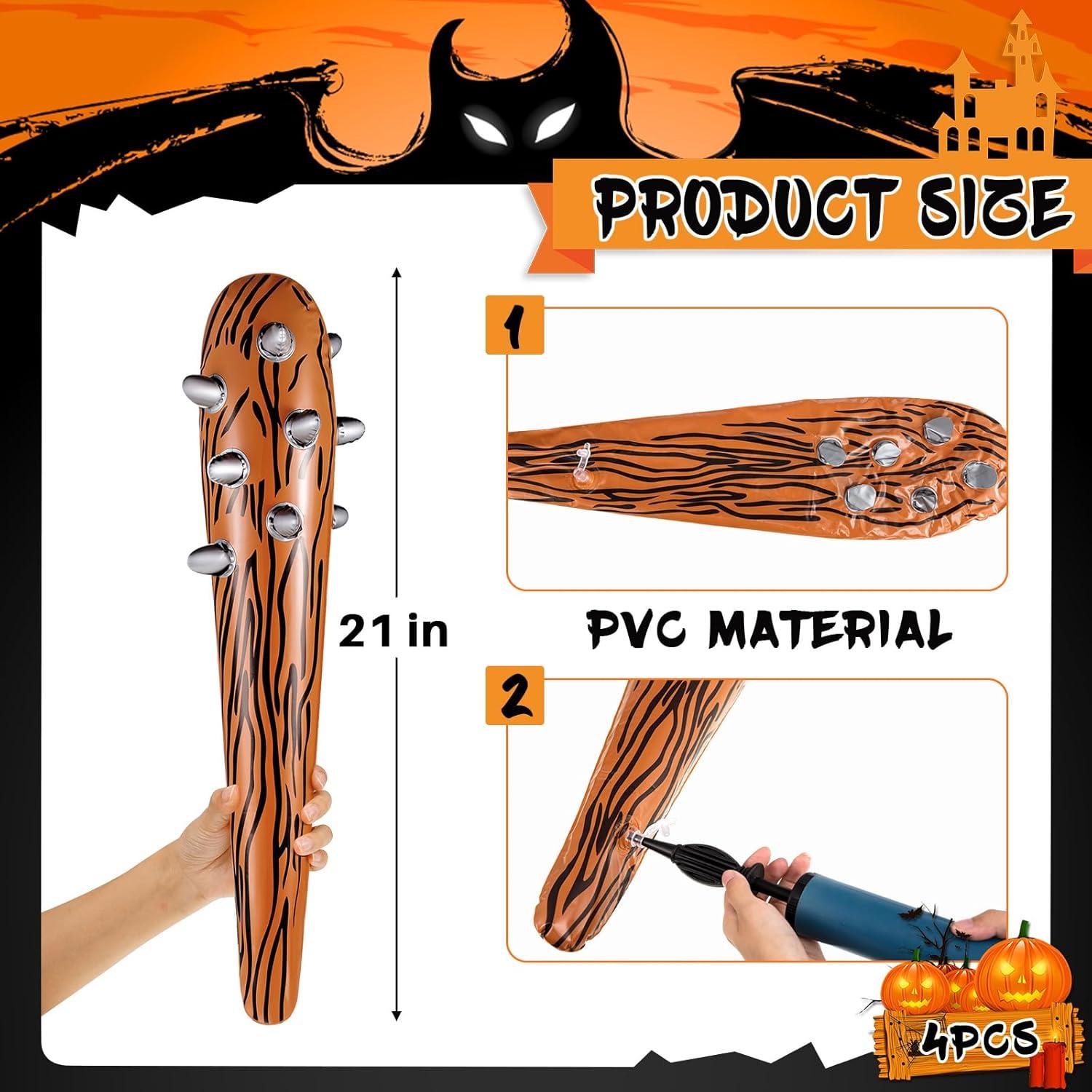 Clubes Inflables Aoriher Hombre de las Cavernas 2 Piezas