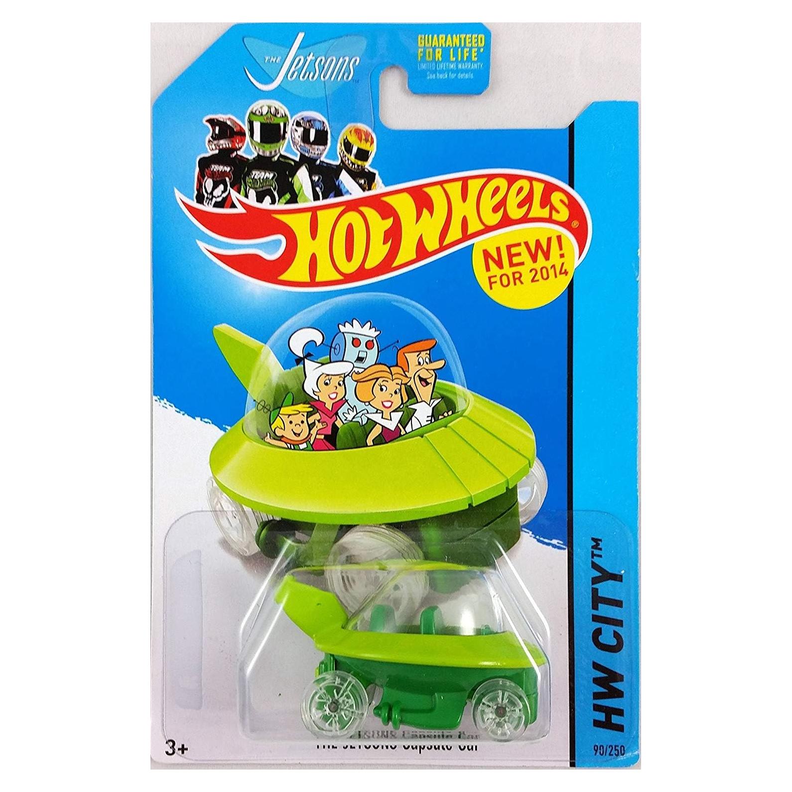 Coche cápsula Los Jetsons Hot Wheels Hw City 90/250