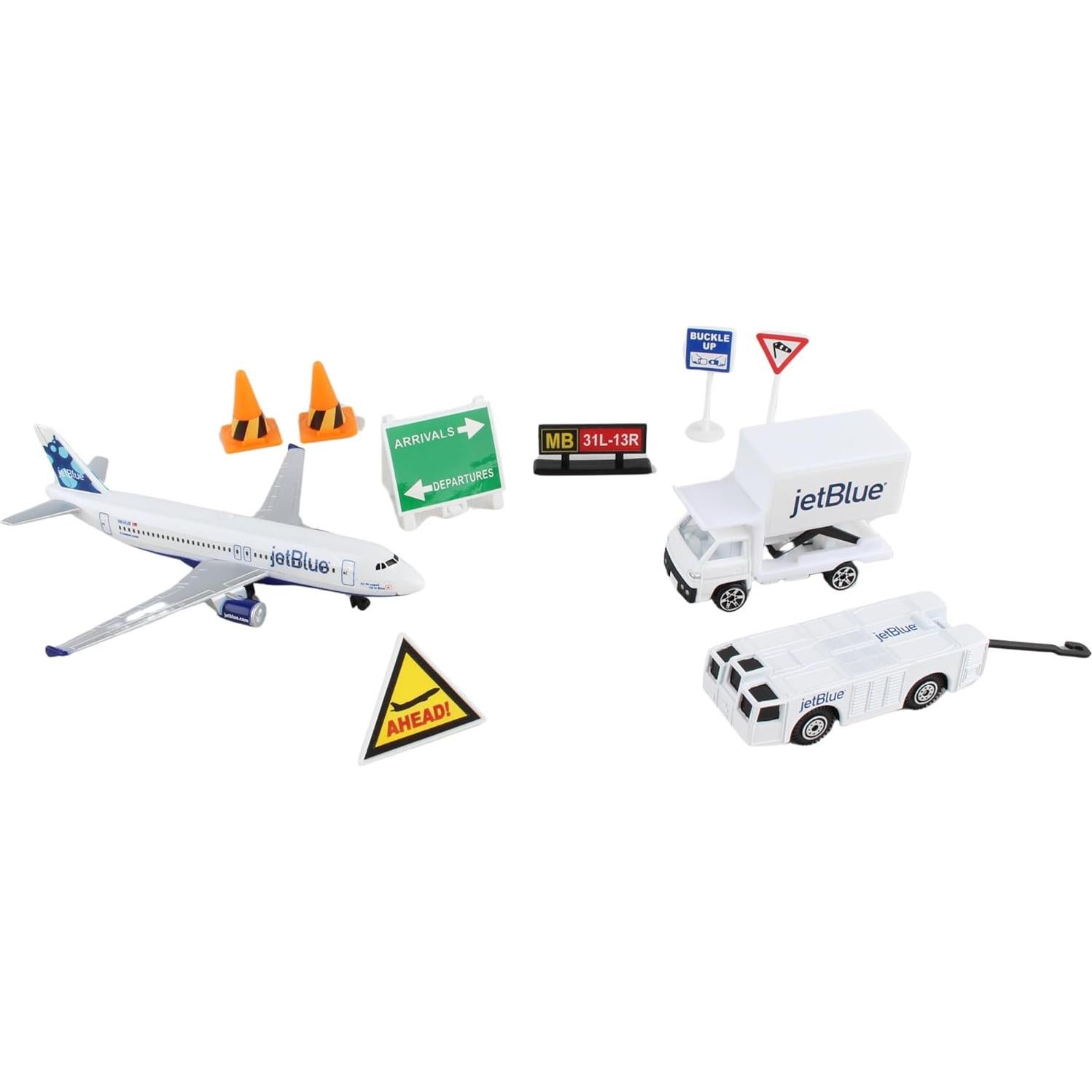 Juego de Aeropuerto Daron A320 con Vehículos y Señales