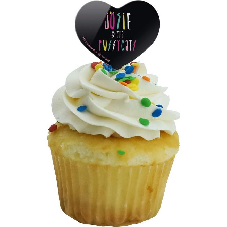 Palillos Decorativos para Cupcakes Riverdale Josie & the Pussycats - Set de 6