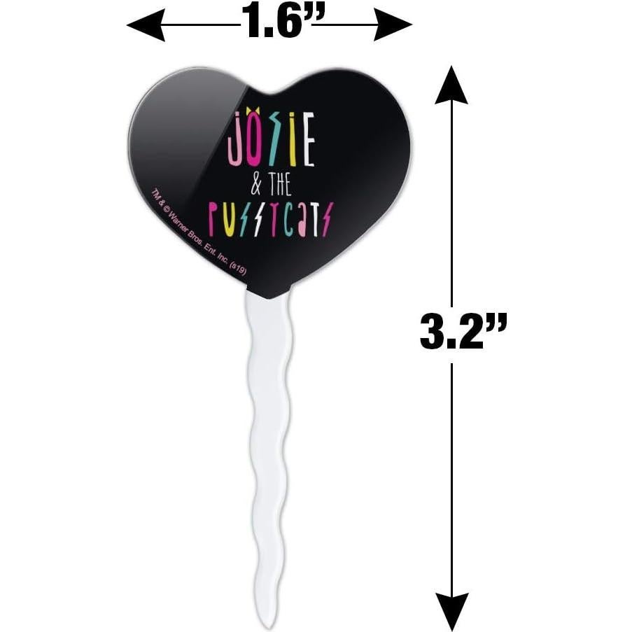 Palillos Decorativos para Cupcakes Riverdale Josie & the Pussycats - Set de 6