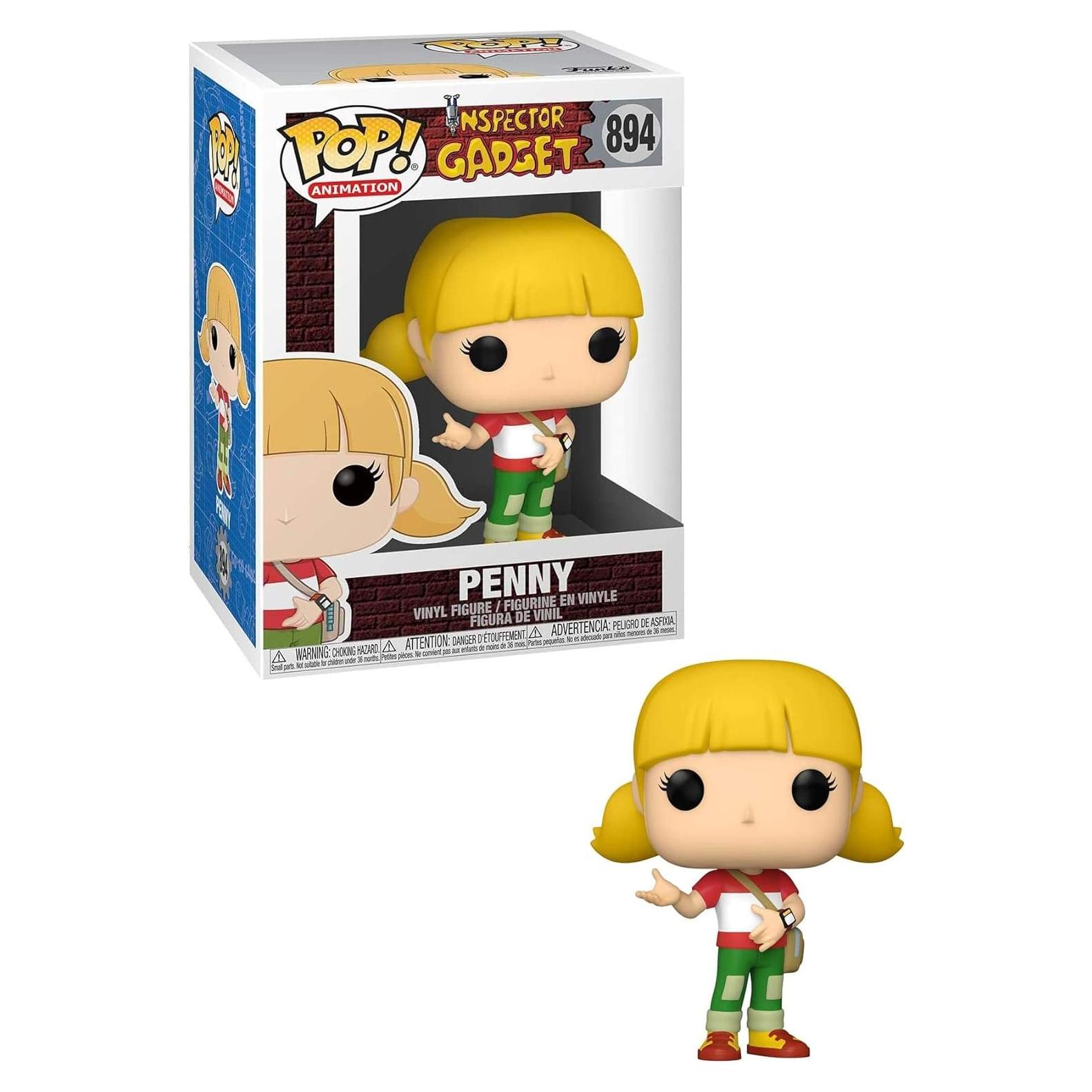 Funko Pop! Inspector Gadget - Figura de Vinilo Penny 9.5 cm