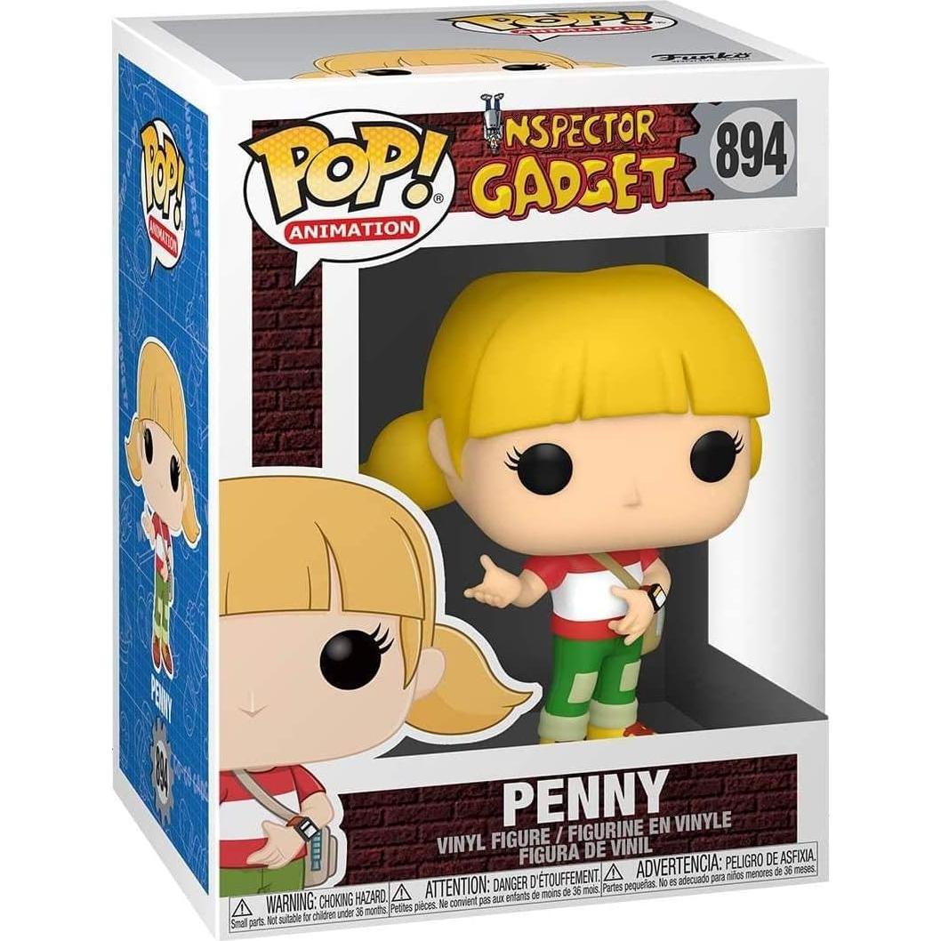 Funko Pop! Inspector Gadget - Figura de Vinilo Penny 9.5 cm