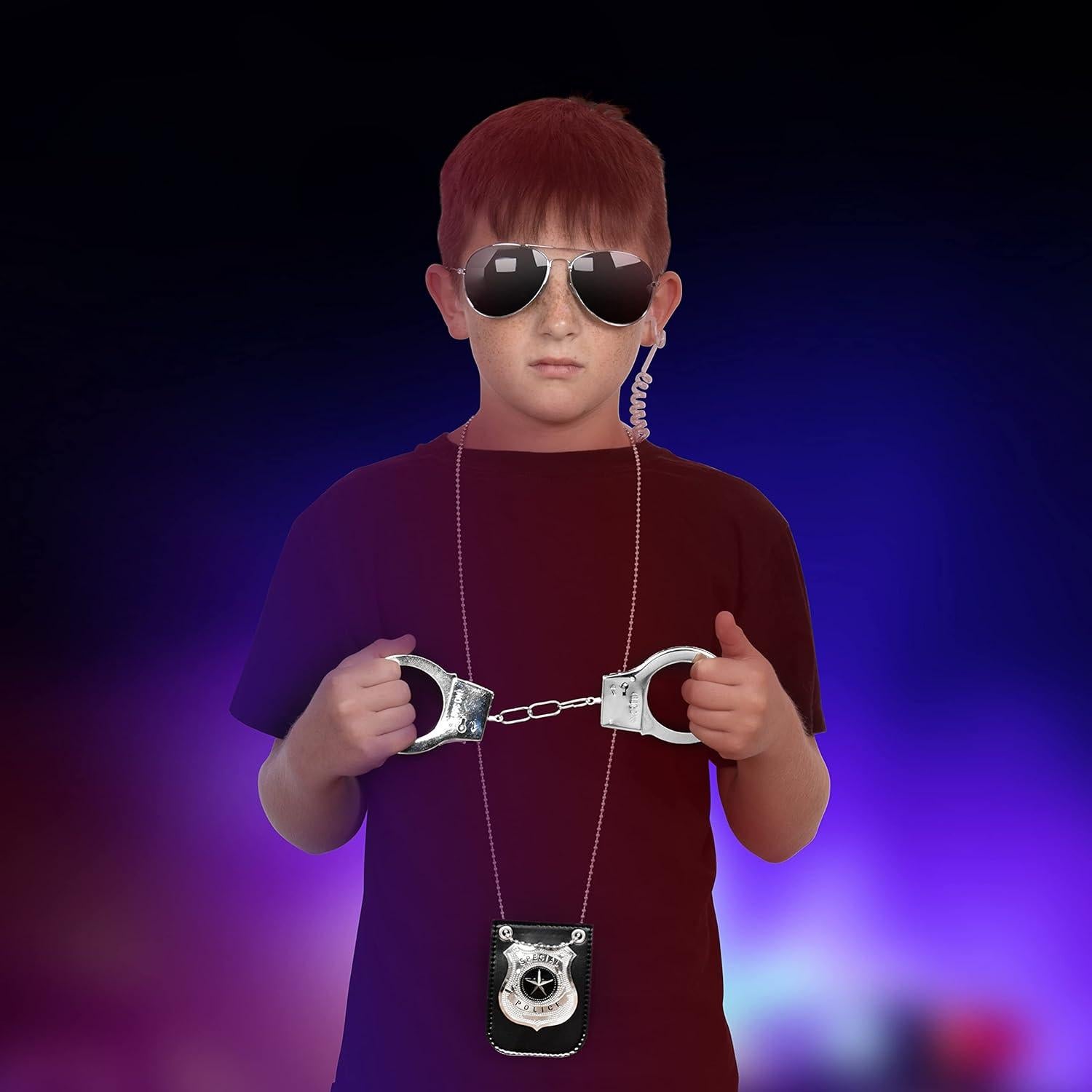 Conjunto de Accesorios de Detective Skeleteen para Niños