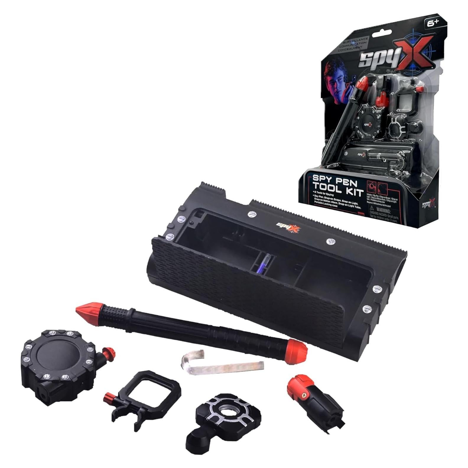 Kit de bolígrafo espía SpyX - Gadget educativo 5 en 1