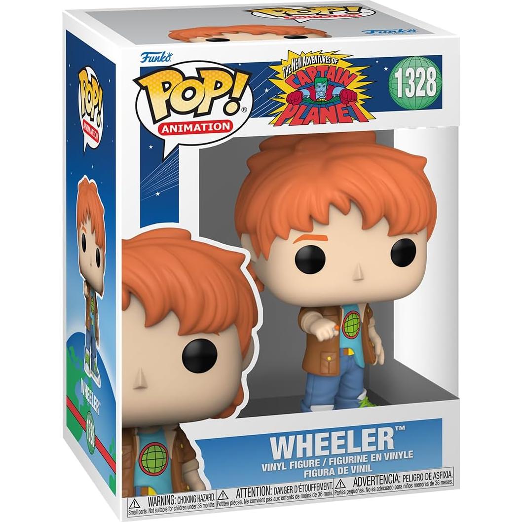 Figura Funko POP! Capitán Planeta Wheeler 10.5 cm Vinilo