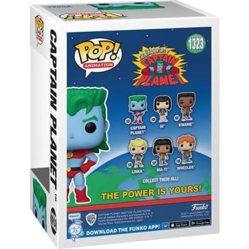 Funko Pop! Capitán Planeta #1323 con Caja Protectora