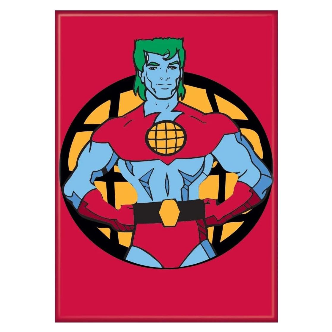 Imán Ata-Boy Capitán Planeta 6.35 x 8.89 cm para refrigeradores