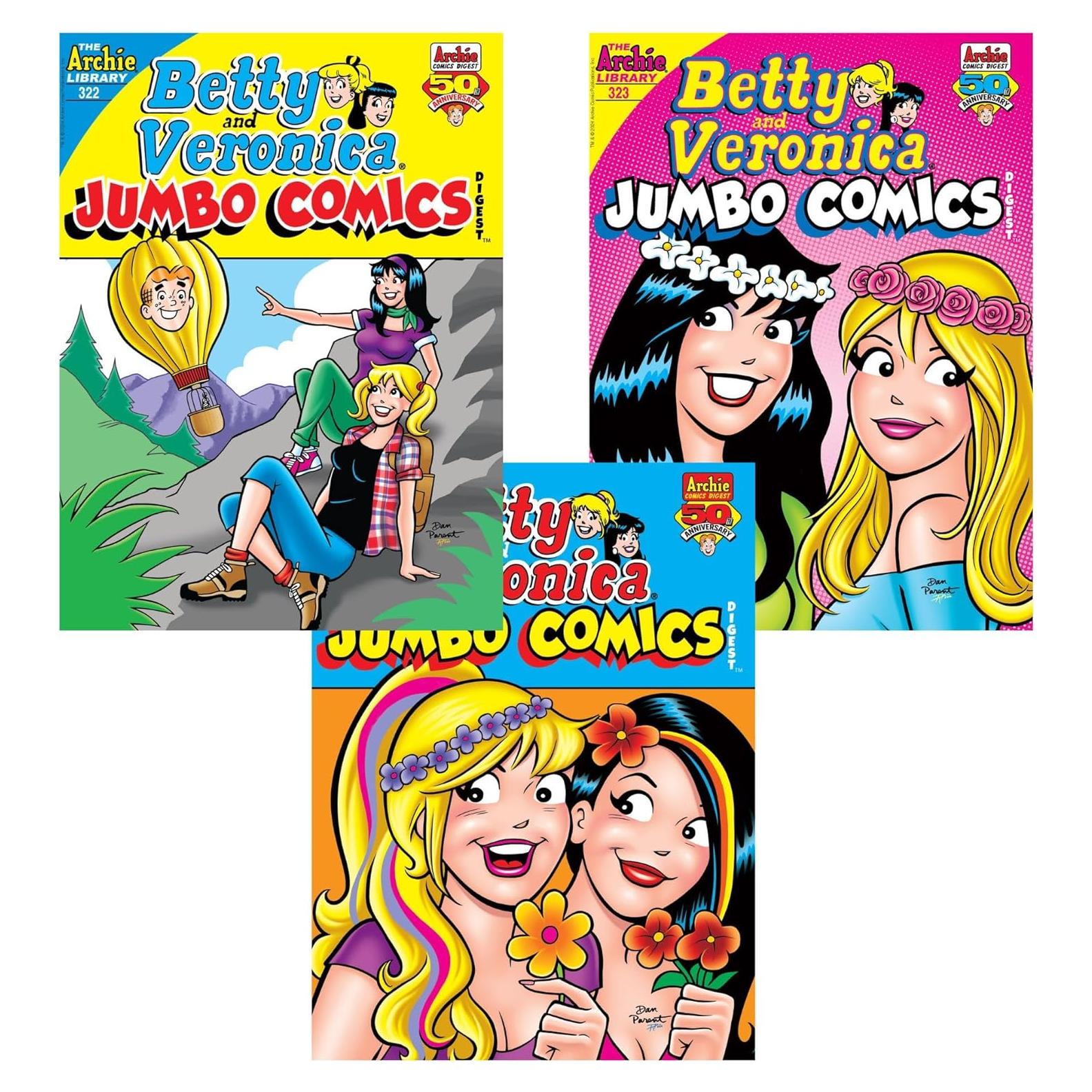 Archie Comics Digest Betty y Veronica 3-Pack 2024 - 576 Páginas