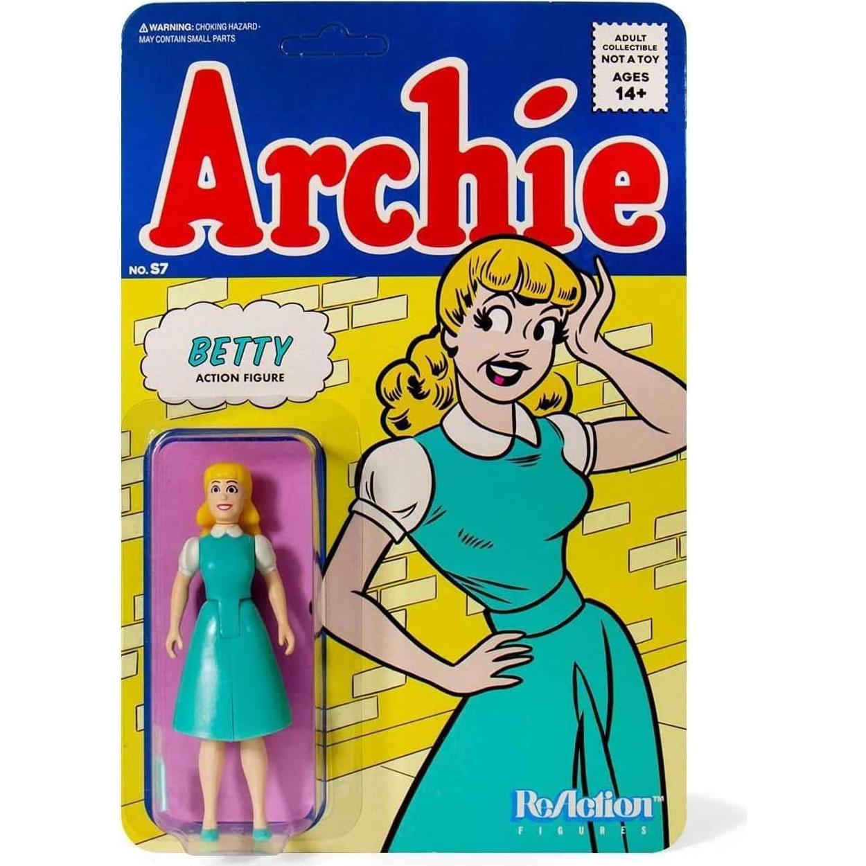 Figura de Acción Betty ReAction Super7 9.5 cm