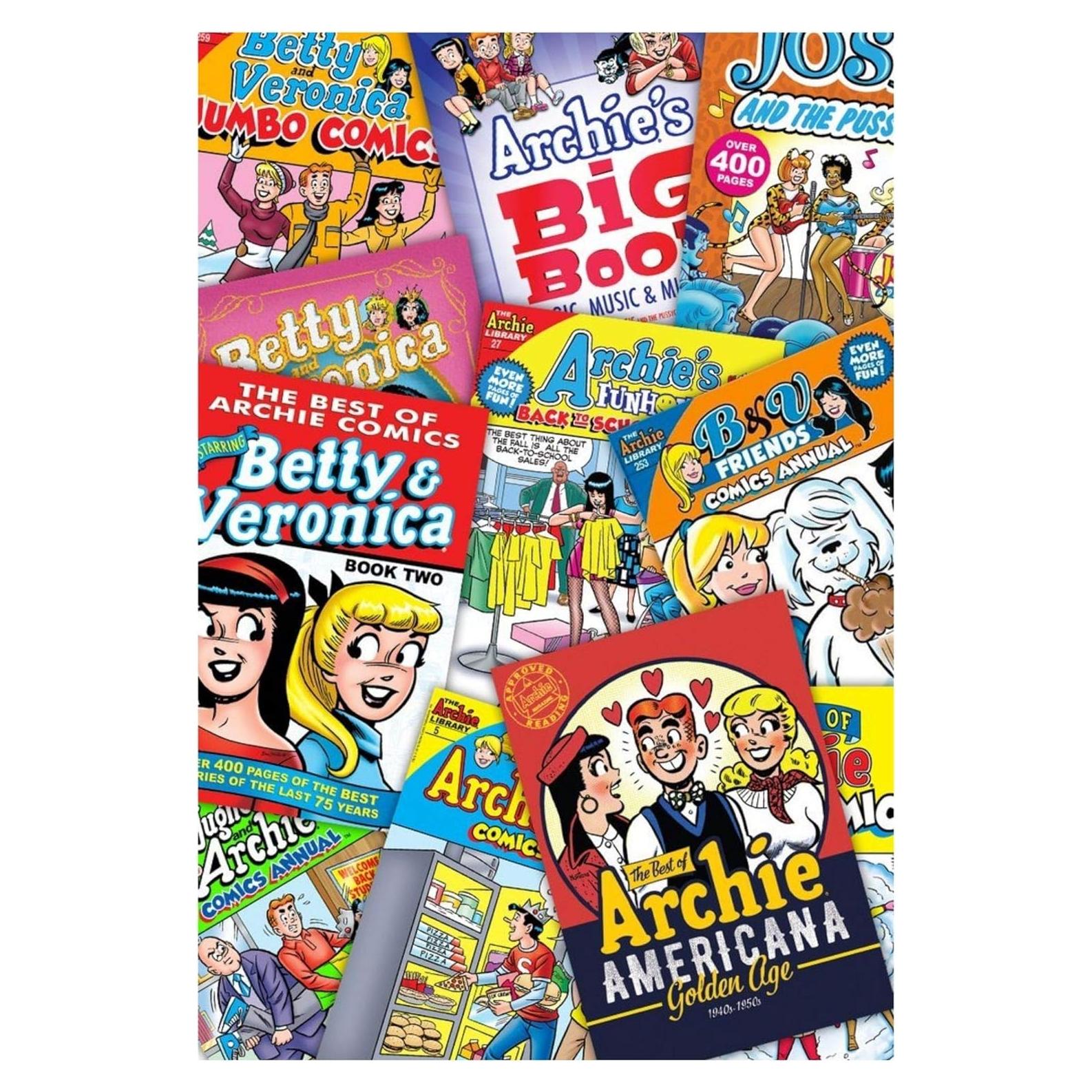 Paquete de 6 Cómics Clásicos Archie Comics - Diversión para Todas las Edades