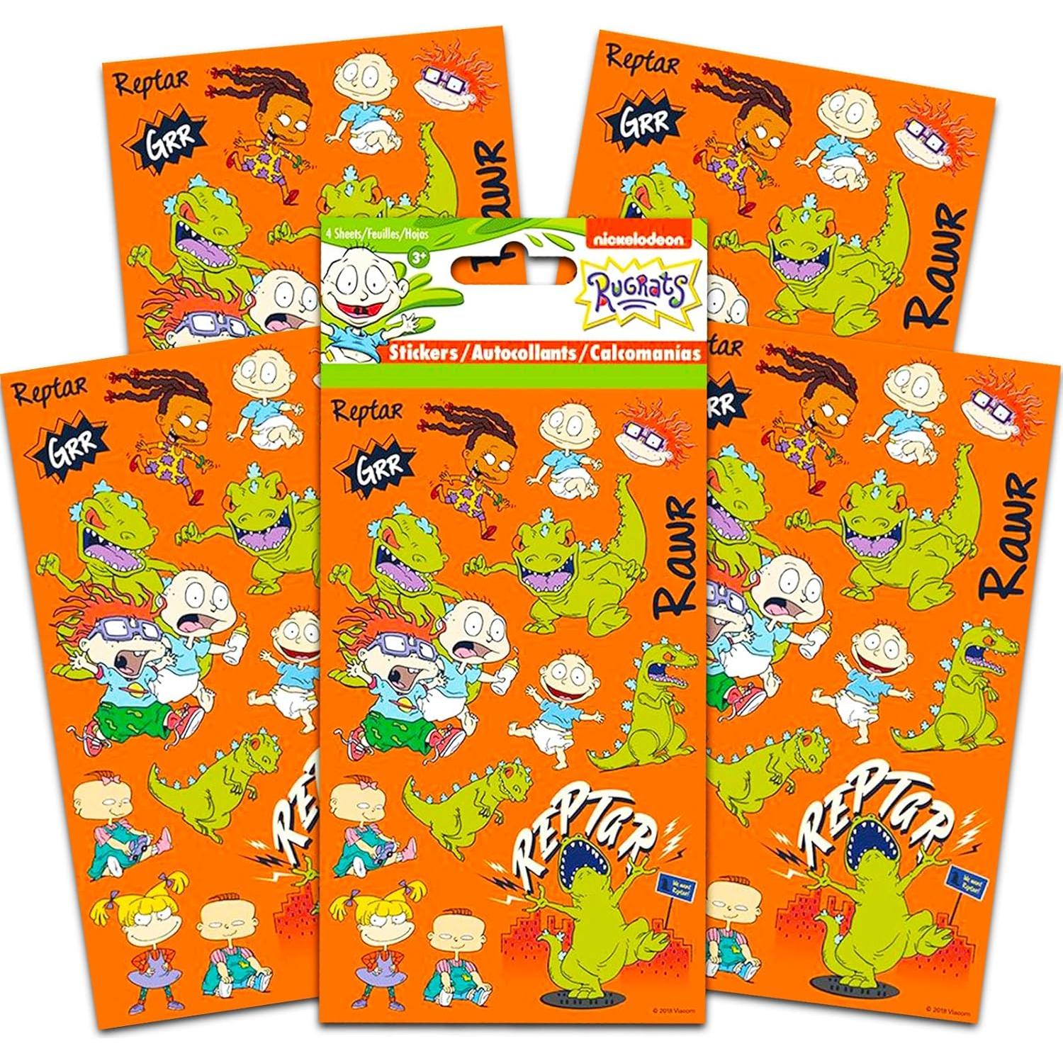 Set de Stickers y Calcomanías Rugrats Reptar - Nickelodeon