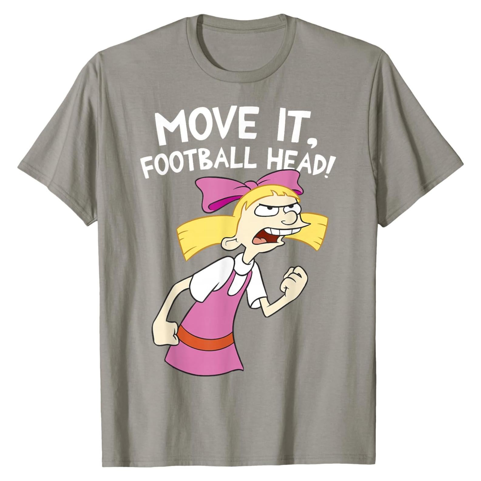 Camiseta Hey Arnold! Helga Cabeza de Fútbol Unisex Niños