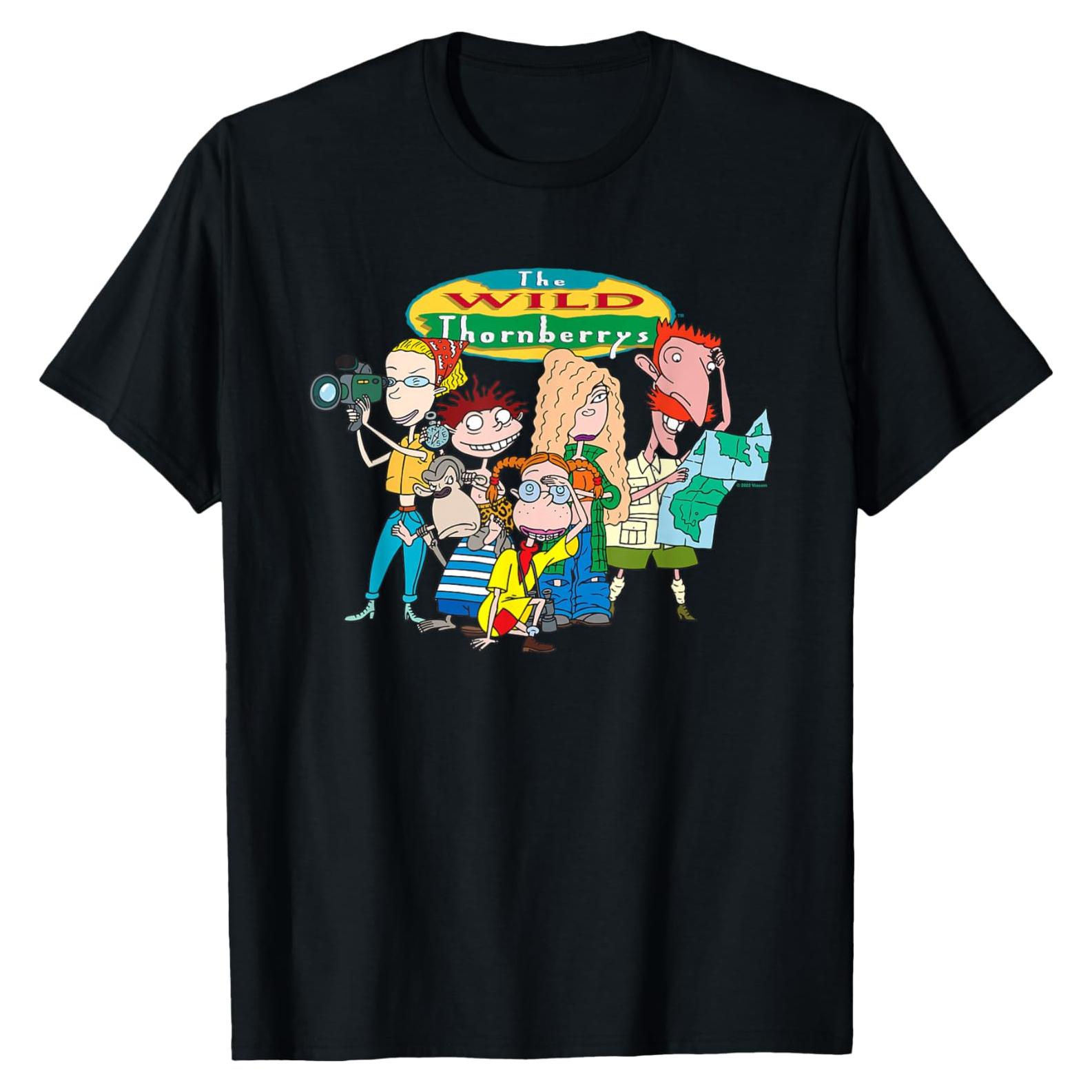 Camiseta de Hombre Los Thornberrys Salvajes - 100% Auténtica