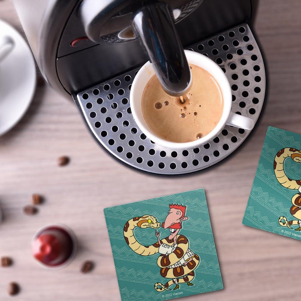 Set de 2 Posavasos Cerámicos Wild Thornberrys 9.9 cm