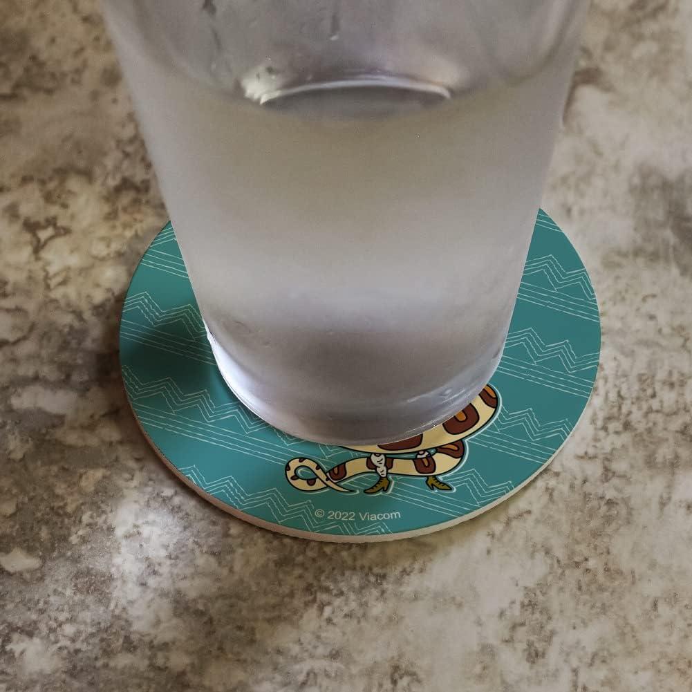 Juego de Posavasos Cuadrados Los Thornberrys Salvajes - 4 Piezas