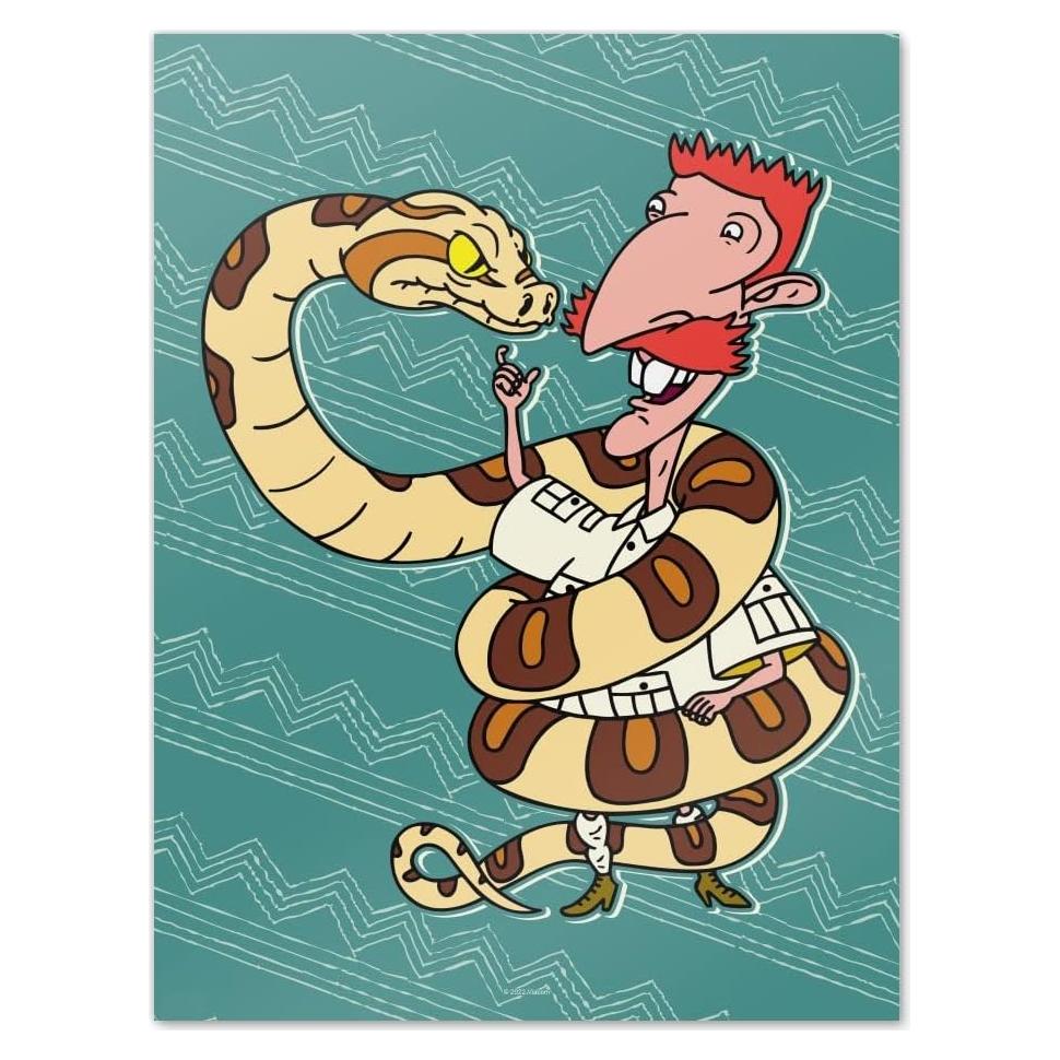 Cartel decorativo Wild Thornberrys Nigel 45.72x60.96cm
