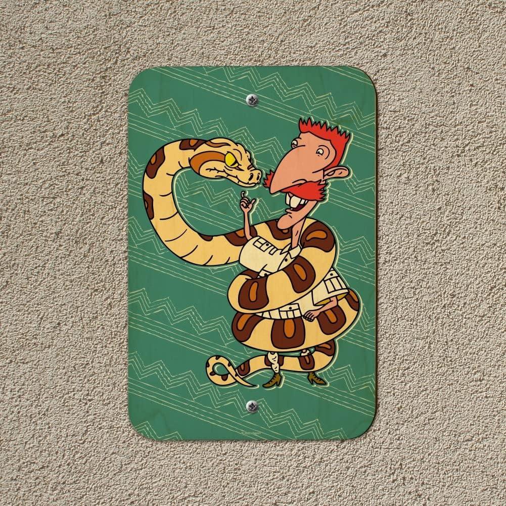 Señal de Madera Wild Thornberrys Nigel 22.9x15.3cm