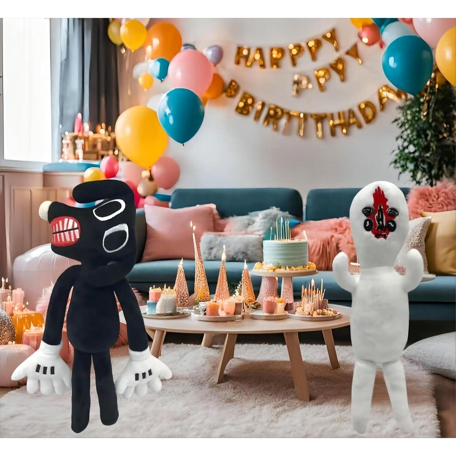 2 Juguetes de Peluche Siren Head Gato y Perro 28 cm EICHIMEOW