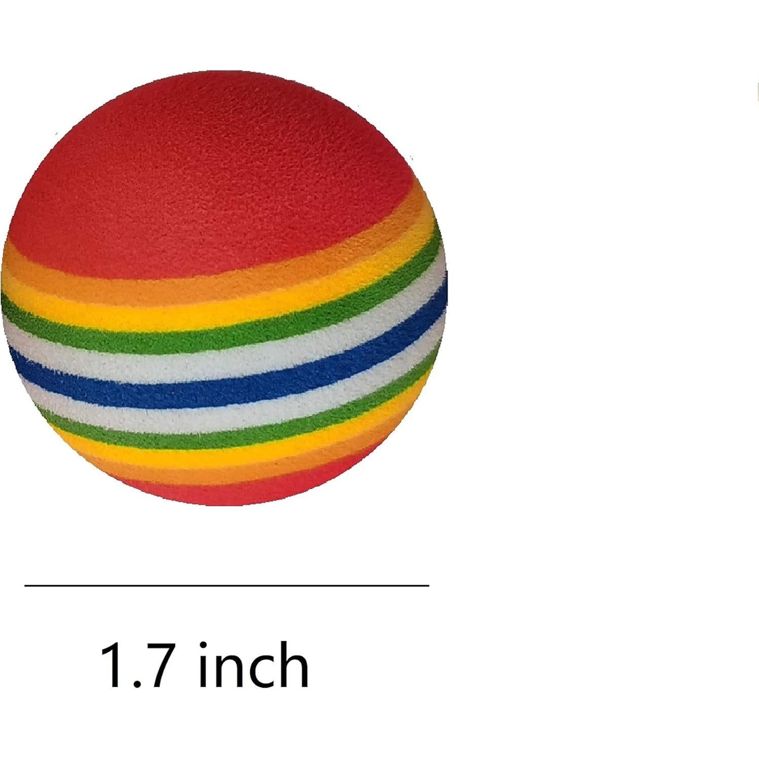 Pelotas de Juguete de Espuma para Perros y Gatos - 12 Piezas